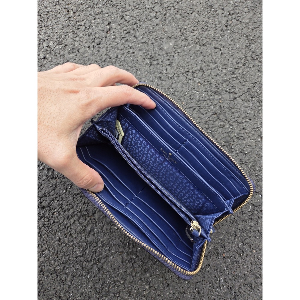 Kate Spade Spice Things Up Camel Neda Zip Around Wallet - Picture 9 of 13